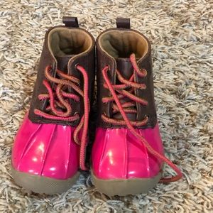 Toddler duck boots